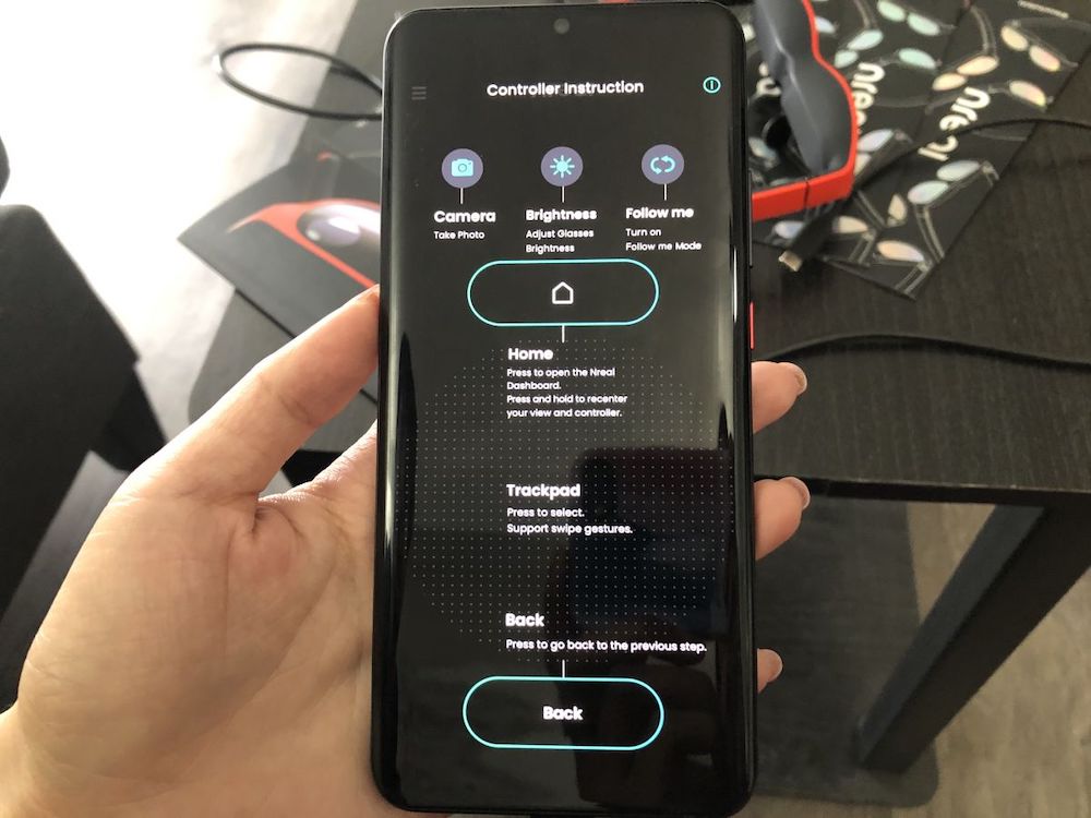 An intuitive 3D UI